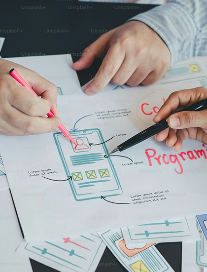 UI/UX designs